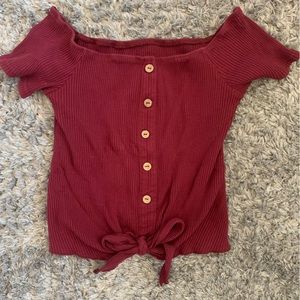 Shein Off the Shoulder Top